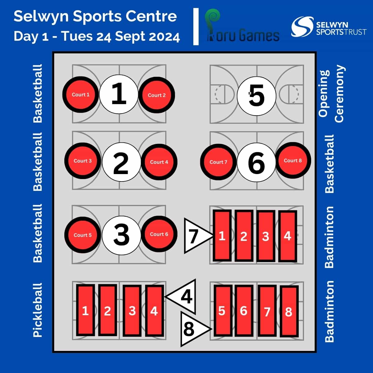 2024 Selwyn Sports Centre - Day 1 v2 - 1