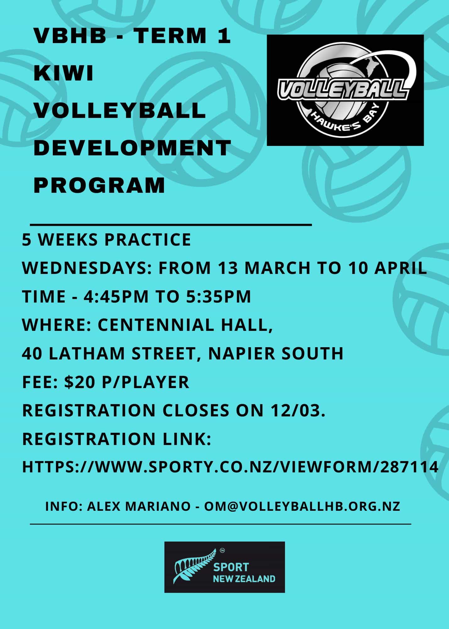 Black and Yellow Volleyball Icons Sports Flyer - 3