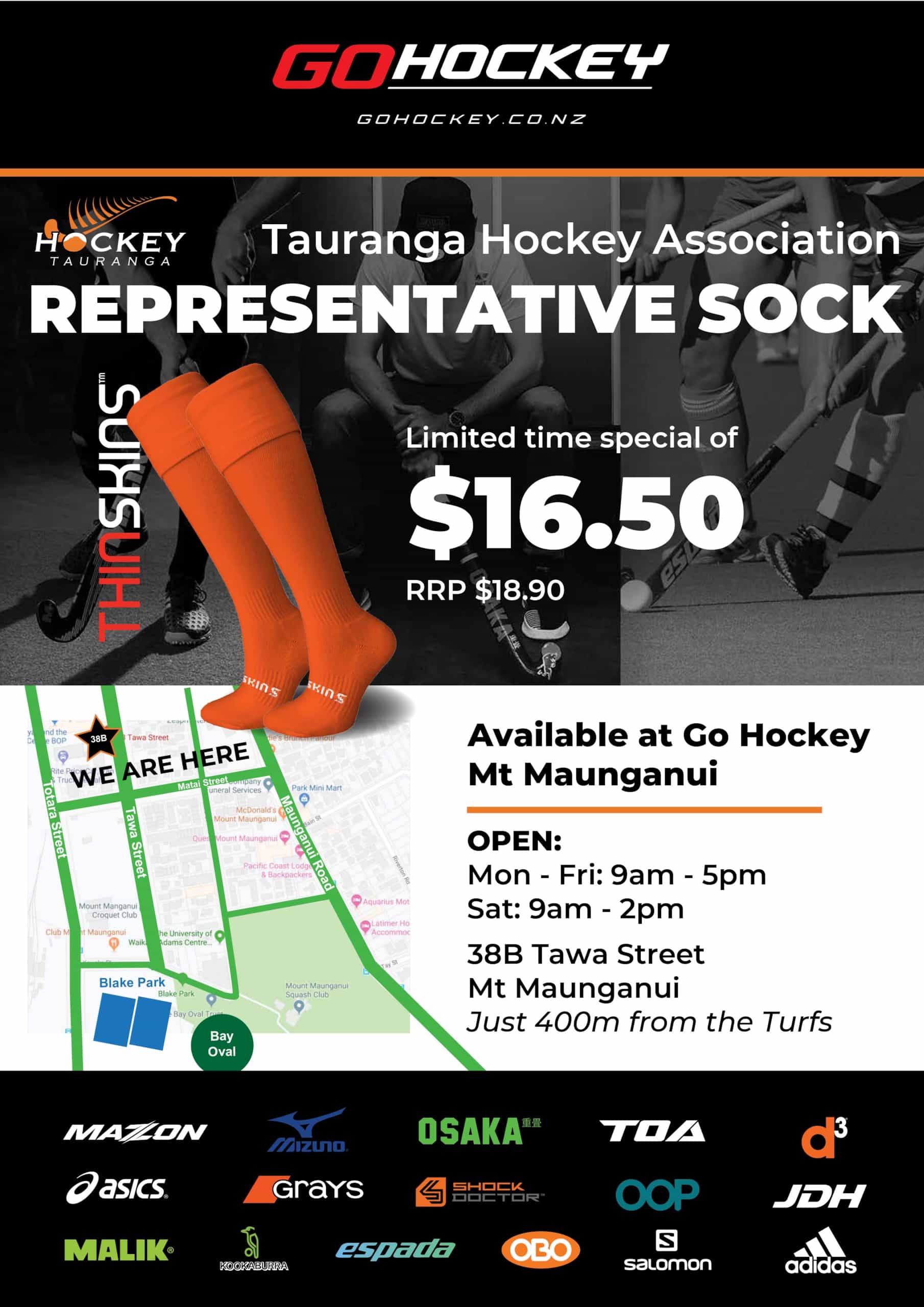 0814 Tauranga Socks-s