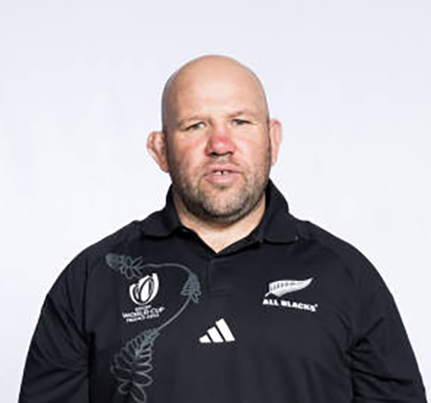LYON, FRANCE - SEPTEMBER 02: (EDITORS NOTE: This image has been retouched at the request of the client.) Jason Ryan of New Zealand poses for a portrait during the New Zealand Rugby World Cup 2023 Squad photocall on September 02, 2023 in Lyon, France. (Photo by Etienne Oliveau - World Rugby/World Rugby via Getty Images)