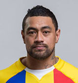 CLUJ-NAPOCA, ROMANIA, FEBRUARY 27: Romania's national rugby player Jack Umaga pose for a headshot, on February 27, 2018 in Cluj-Napoca, Romania. (Photo by Mircea Rosca/Getty Images)