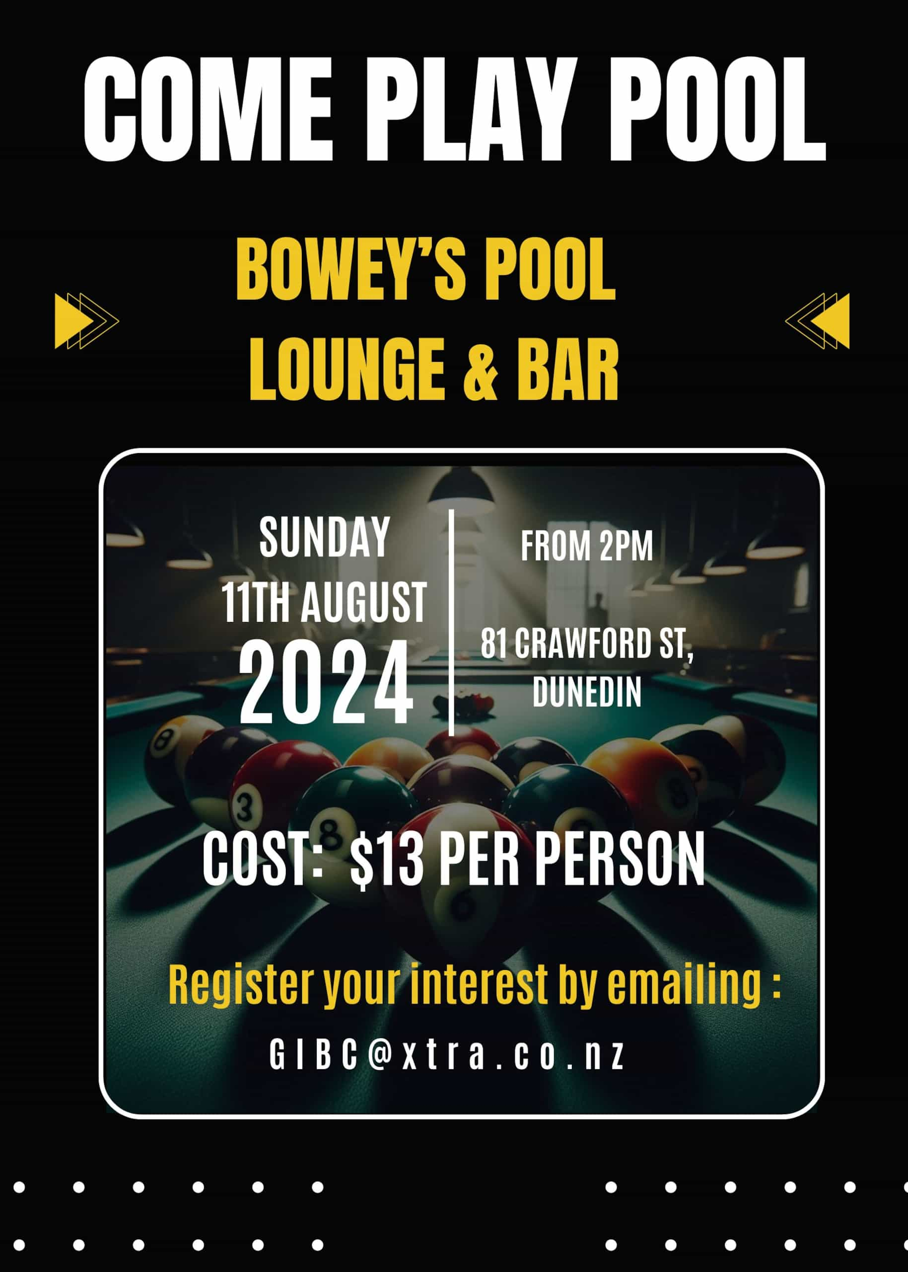 Pool Flyer - 1