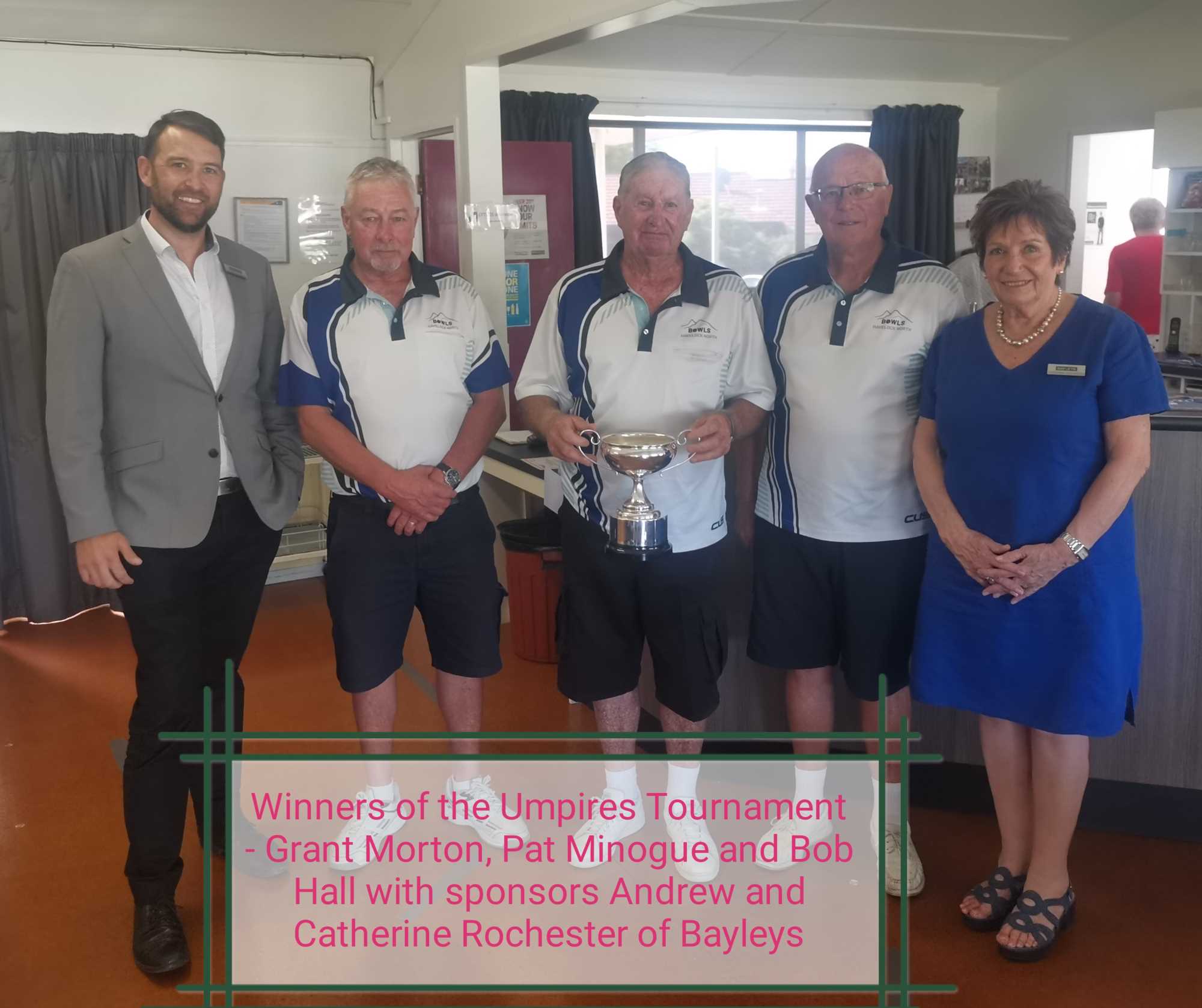 Andrew Rath Rochester Andrew & Catherine Rochester - Bayleys Umpires Tournament