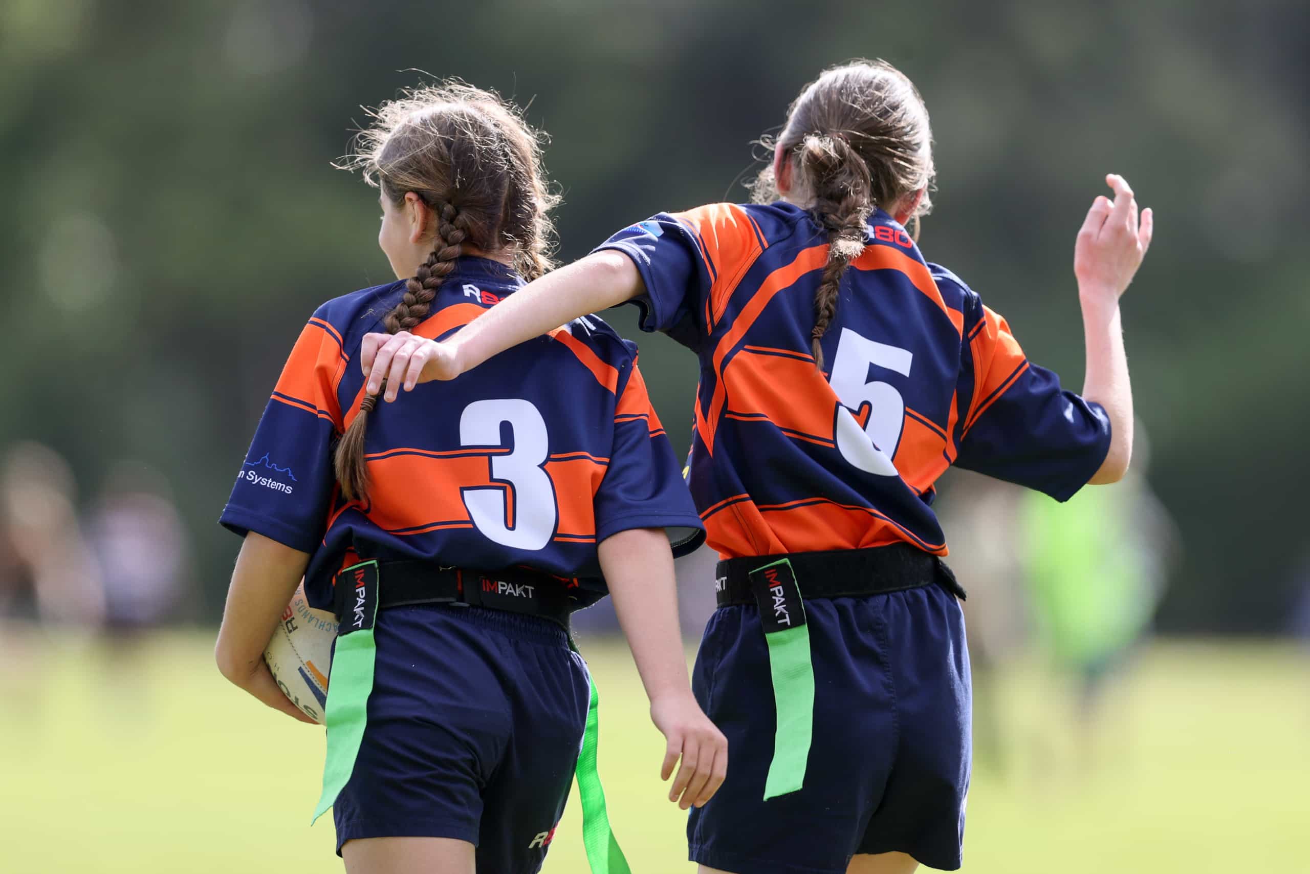 New Zealand Junior Rugby Girls Festival, Ponsonby Rugby Club, Western Springs, Auckland, New Zealand,  Monday 25 October 2022. Photo: Simon Watts /www.bwmedia.co.nz