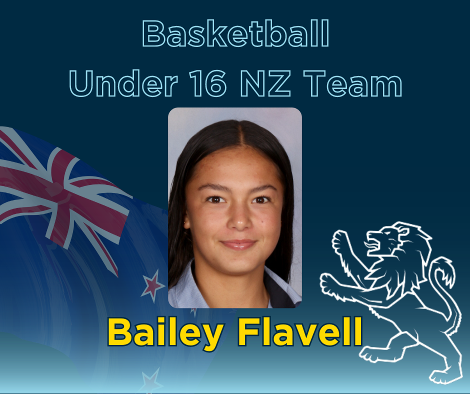 Basketball New Zealand selection for Bailey Flavell