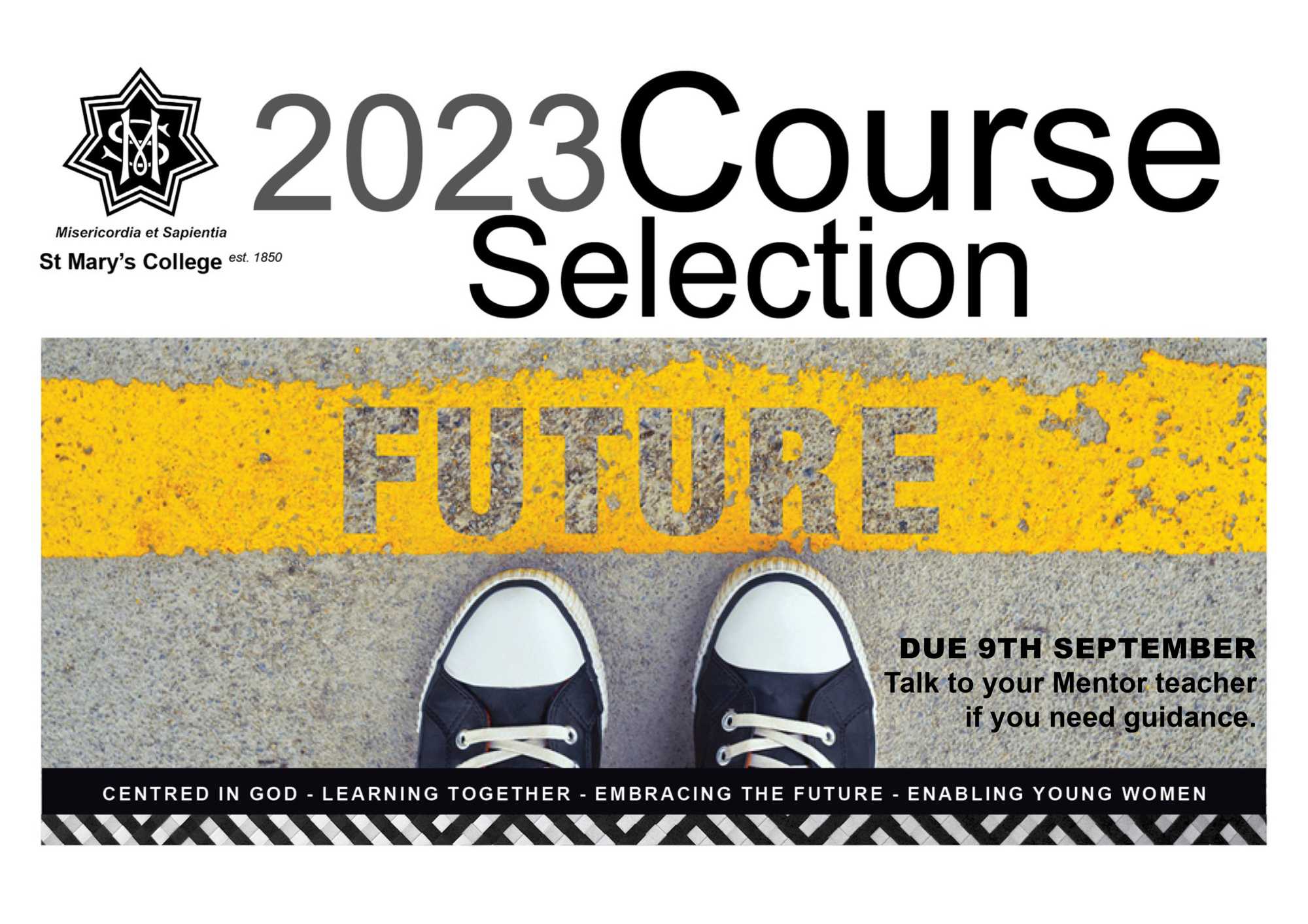 Important Reminder: 2023 Course Selection Deadline