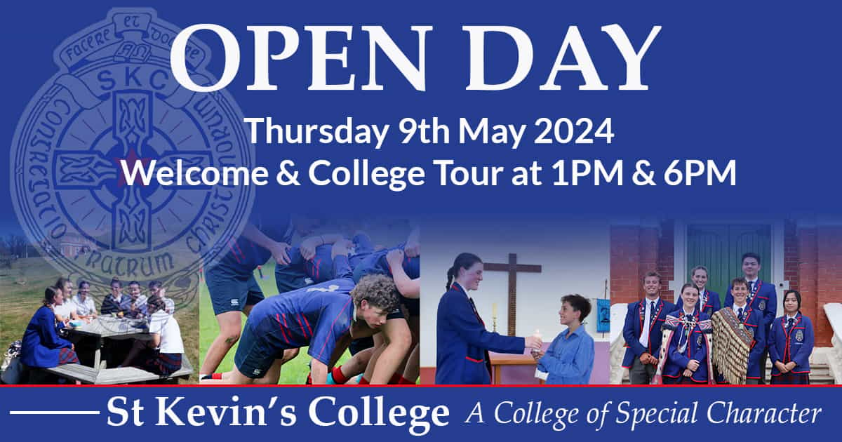 St Kevins College Open Day 2024 Term 2