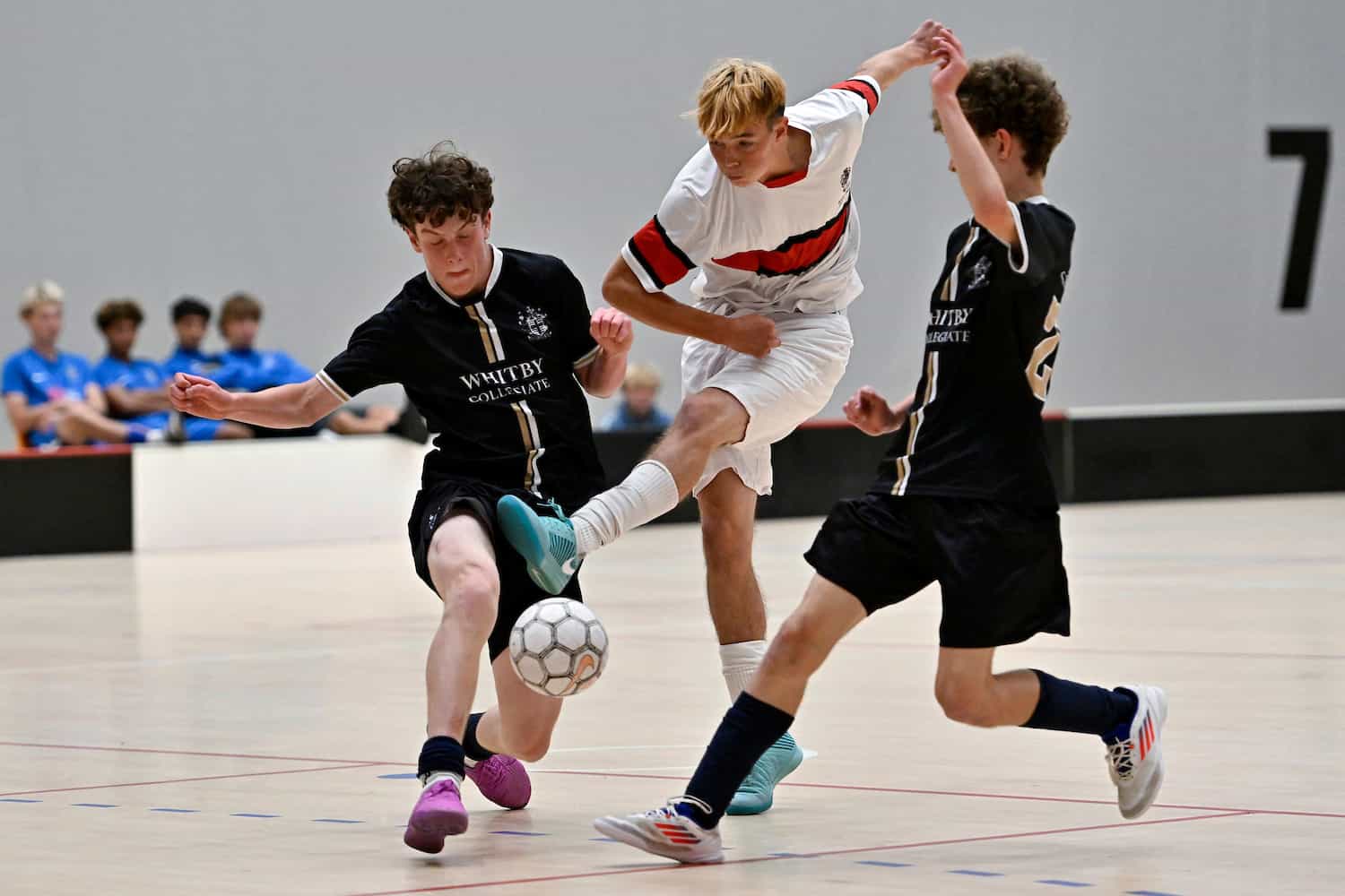 Futsal - CSW Senior Championships at Ākau Tangi Sports Centre, Wellington, New Zealand on Wednesday 12 March 2025.                                                                      
Photo by Masanori Udagawa.                                
www.photowellington.photoshelter.com