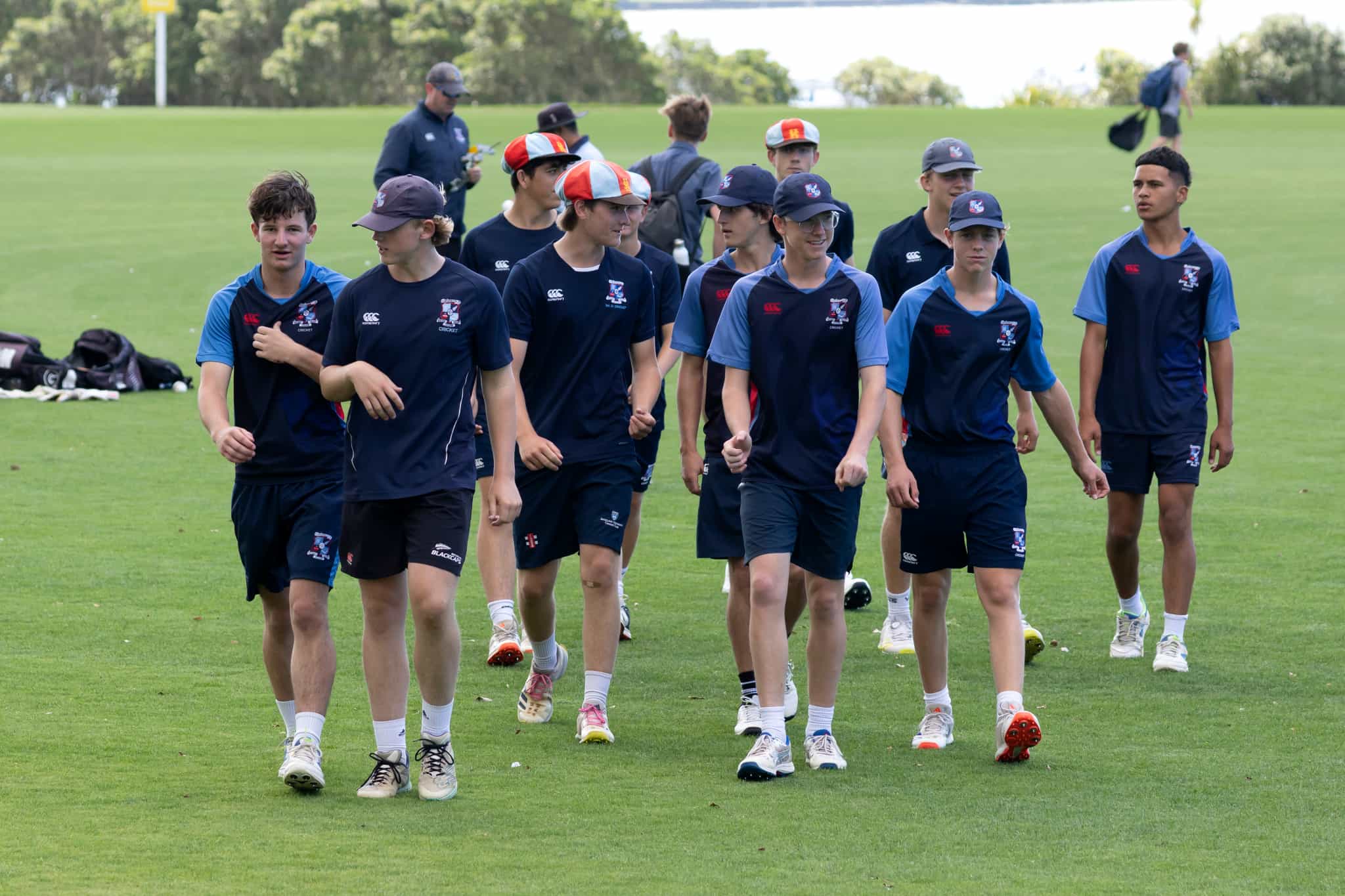 Sacred Heart College vs St Kentigern College 1st XI Cricket, Tuesday 25th February 2025, Auckland, New Zealand. Photo: Ben Campbell / BC Photography