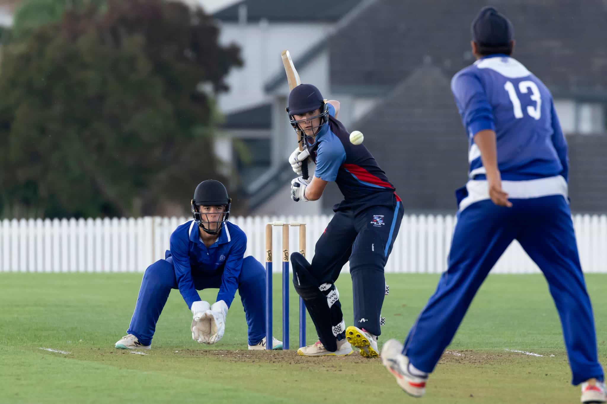 Sacred Heart College vs St Kentigern College 1st XI Cricket, Tuesday 25th February 2025, Auckland, New Zealand. Photo: Ben Campbell / BC Photography