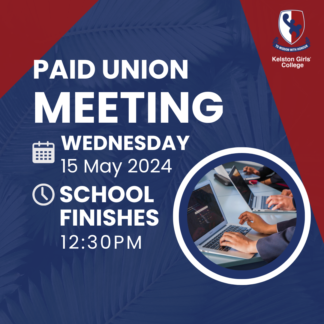 Paid union meeting wednesday 15 may 2024