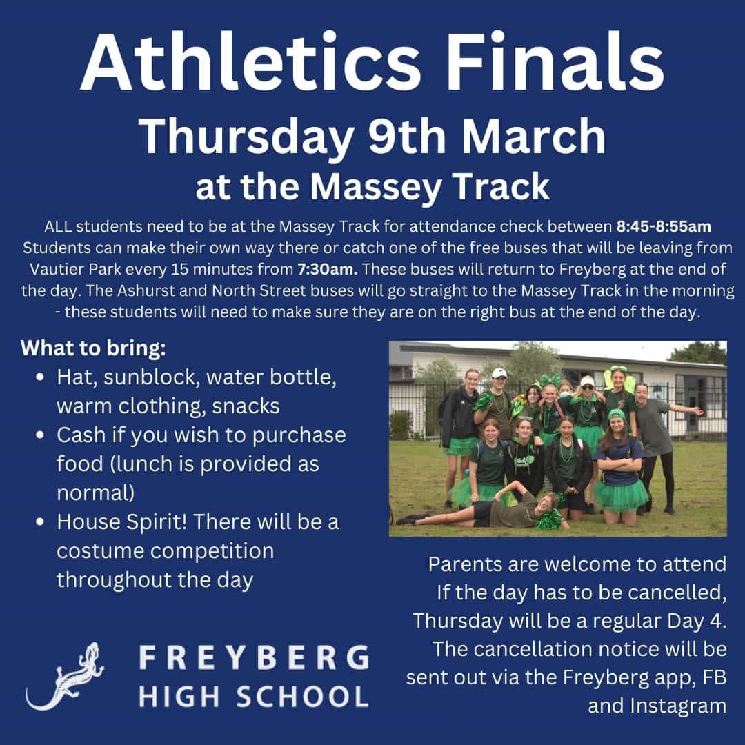 Athletics finals