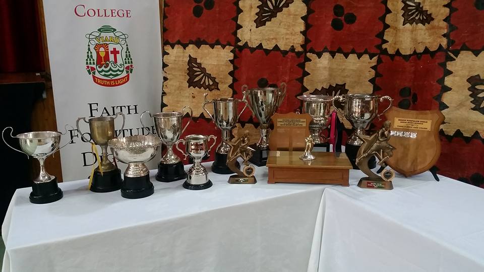 Bishop Viard 1stXV Success - Beard Trophy and many other cups and trophies