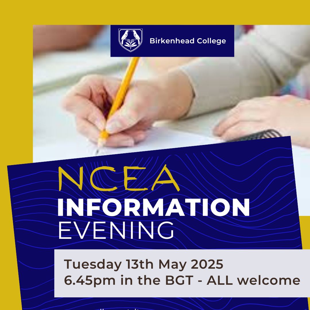 NCEA Info Evening - 1