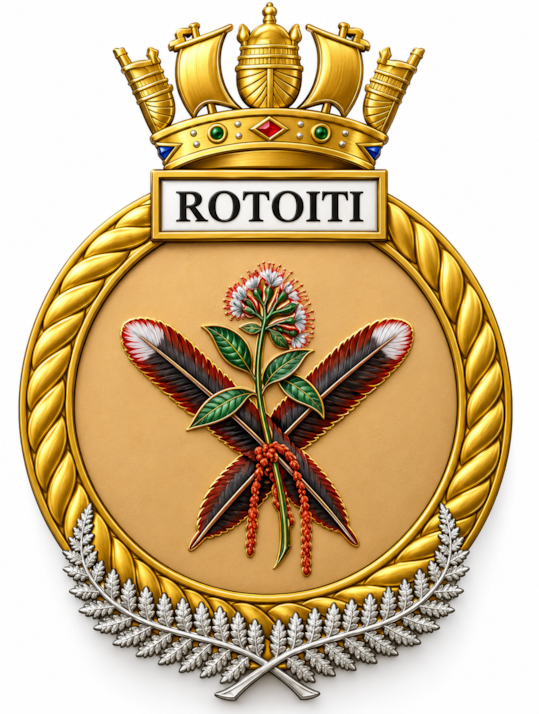 HMNZS Rotoiti crest