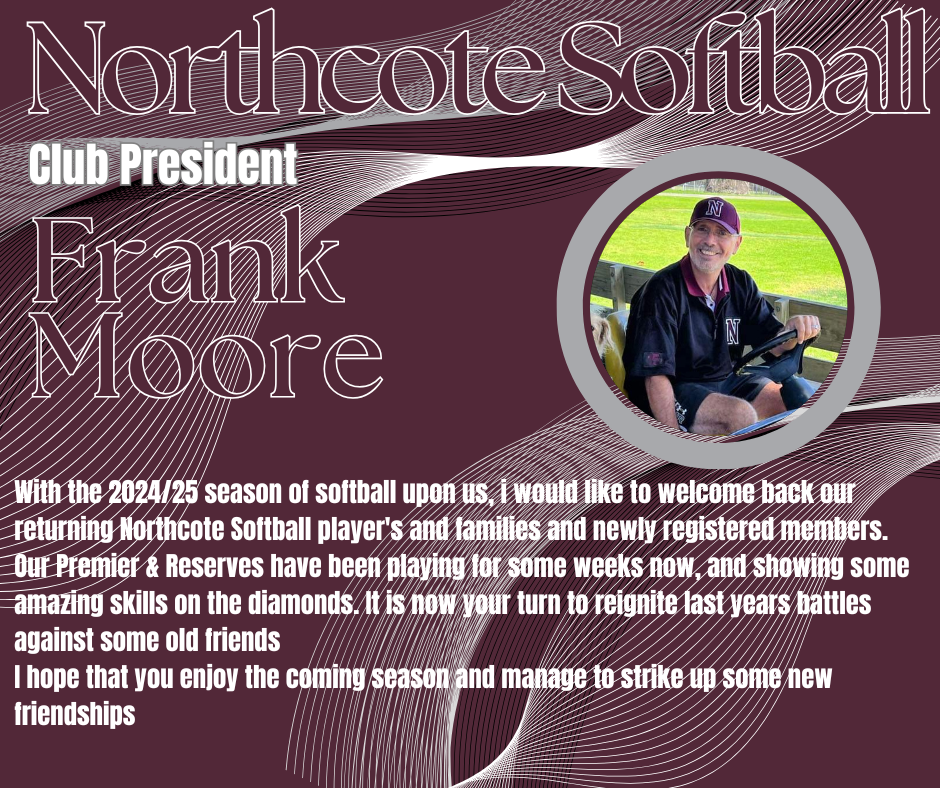 NORTHCOTE SOFTBALL ENEWSLETTER - November 2024