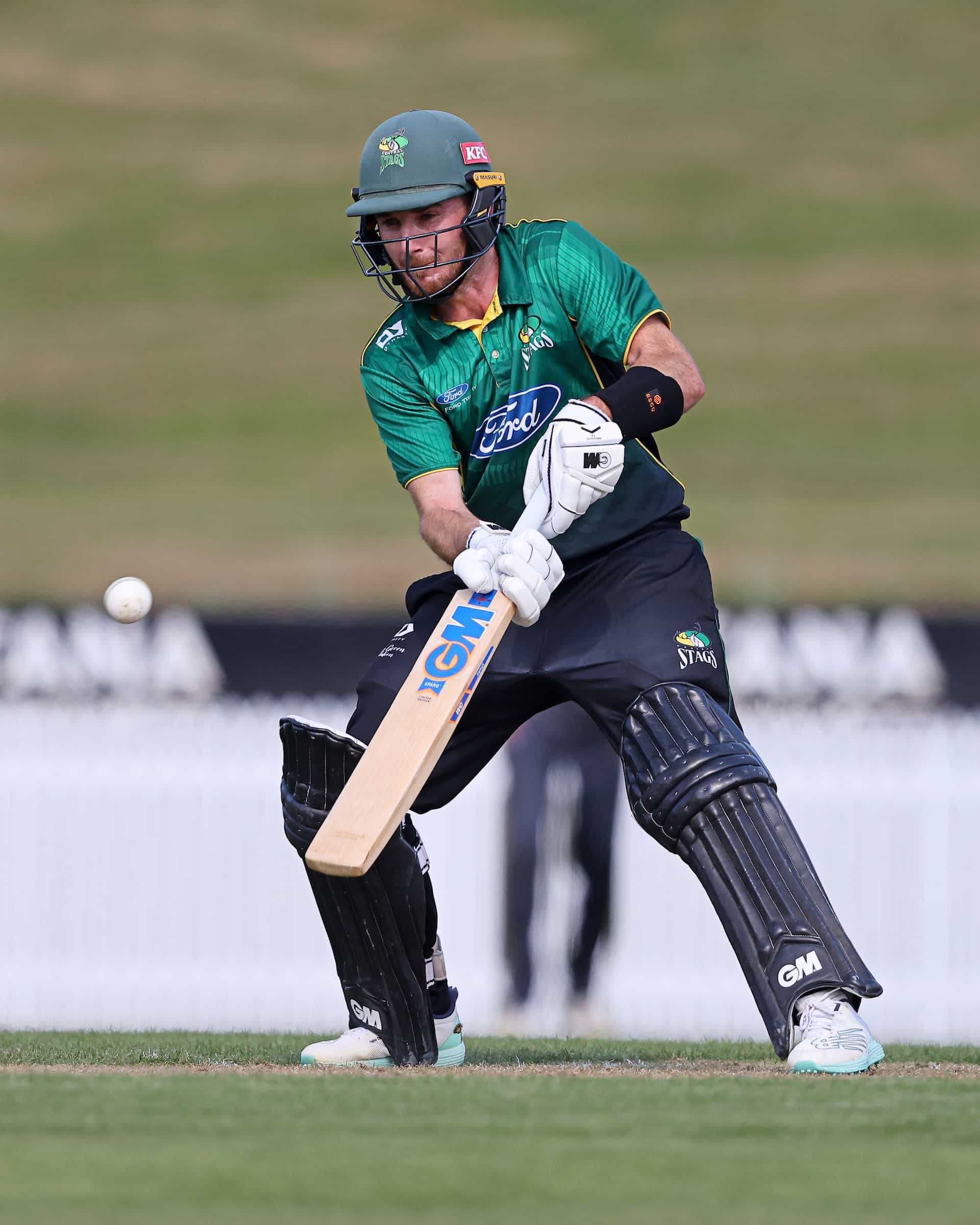 Central Districts Ben Smith.
Ford Trophy, Northern Districts (M) v Central Stags at Seddon Park, Hamilton on Tuesday 17 January 2023. © Mandatory photo credit: Bruce Lim / www.photosport.nz