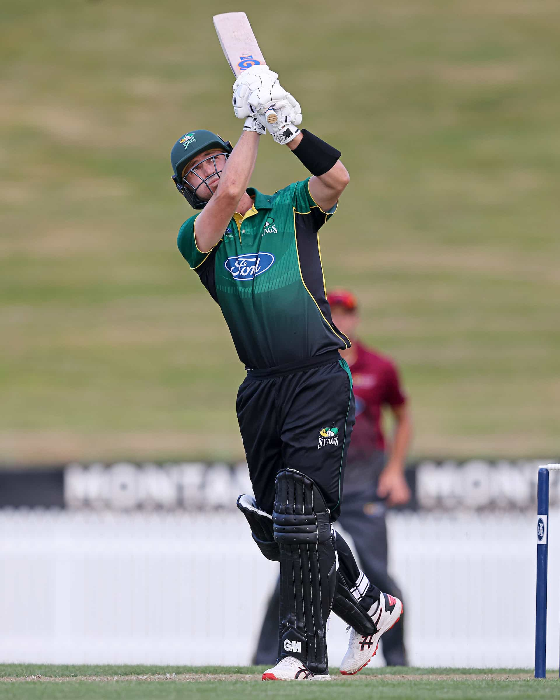 Central Districts Will Young.
Ford Trophy, Northern Districts (M) v Central Stags at Seddon Park, Hamilton on Tuesday 17 January 2023. © Mandatory photo credit: Bruce Lim / www.photosport.nz