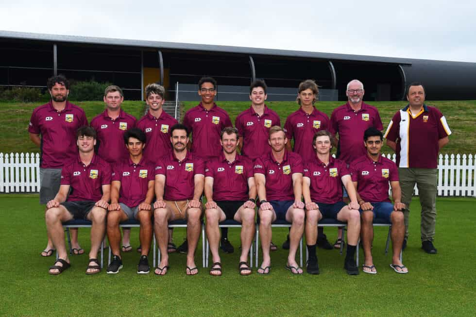 NELSON, NEW ZEALAND - Hawke Cup - Nelson Griffins v Marlborough Senior Rep. Saxton Oval, Nelson, Zealand. Saturday 11 December 2021. (Photo by Chris Symes/Shuttersport Limited)

Licence type: Rights-managed
Release info: Not released.