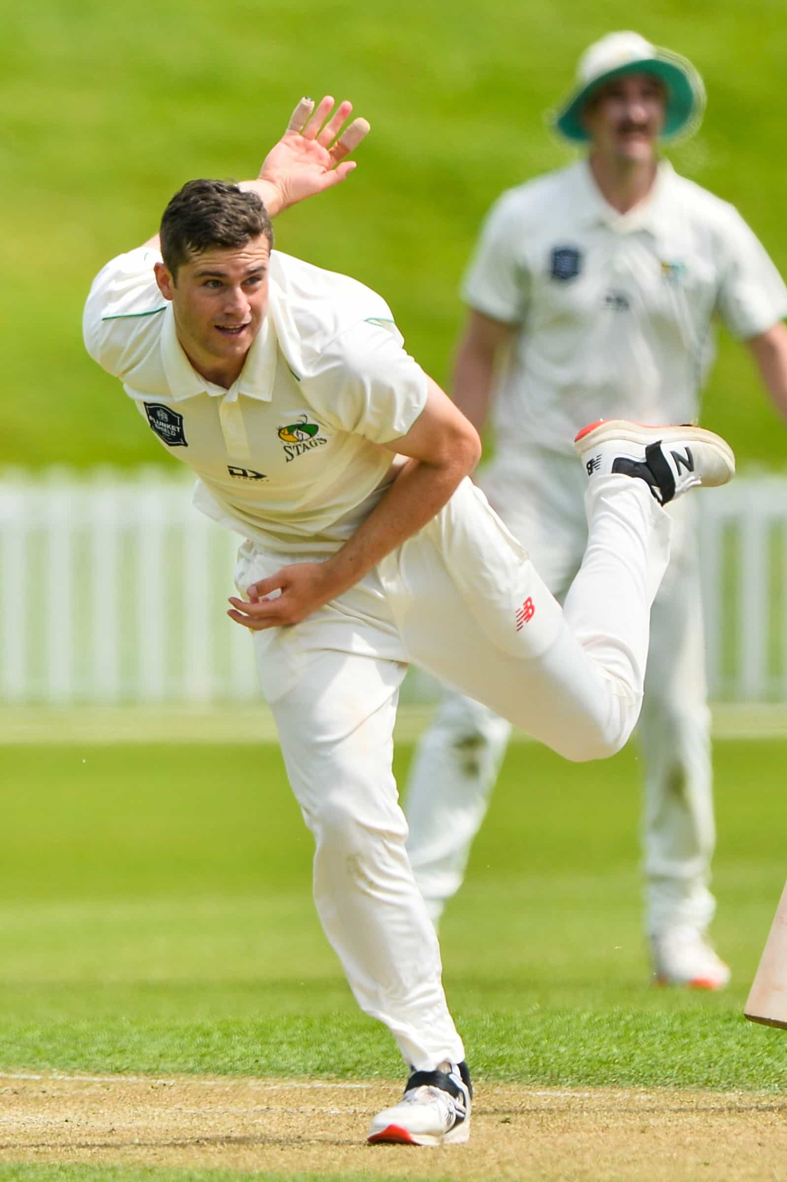 Ray Toole.
Otago Volts v Central Stags in the Plunket shield, Otago University Oval, Dunedin, New Zealand on Monday 1st November 2021.
Copyright photo: Blake Armstrong / www.photosport.nz