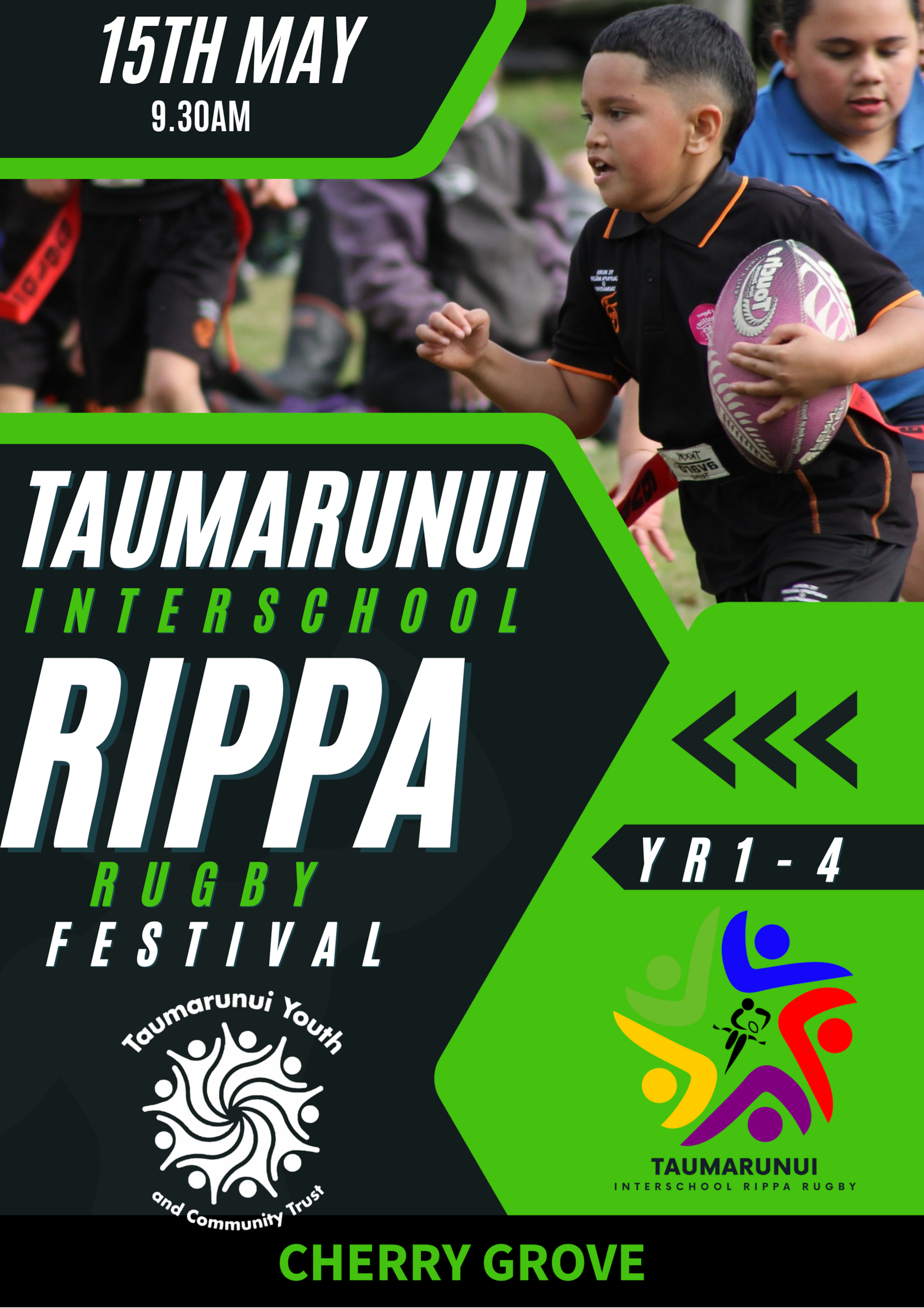 Bluestone School Timaru Rippa Rugby Taumarunui Youth and Community Trust - Rippa Rugby