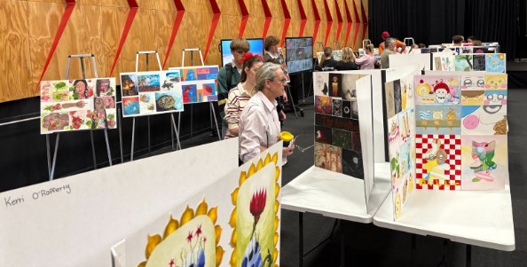 Visual arts folio showcase