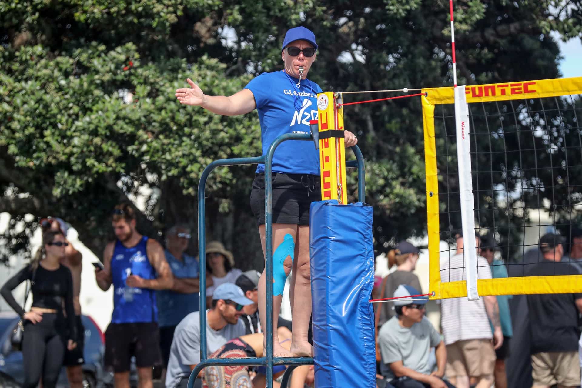 GJ Gardner Homes NZ Beach Tour, Beach Volleyball Courts and Beachfront – Mission Bay Beach, Auckland, Sunday 26th February 2023. Photo: Shane Wenzlick / www.phototek.nz