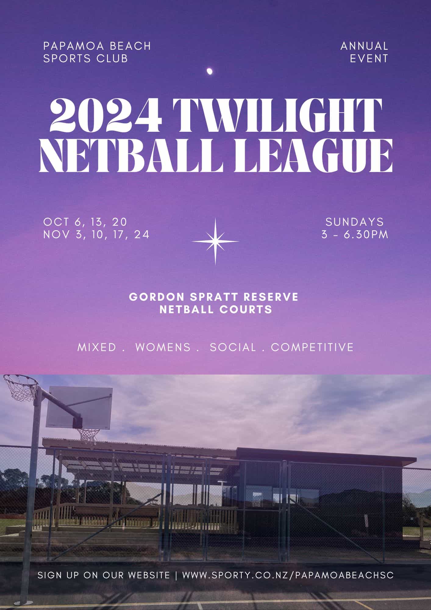 Purple and White Modern Music Event Flyer - 1