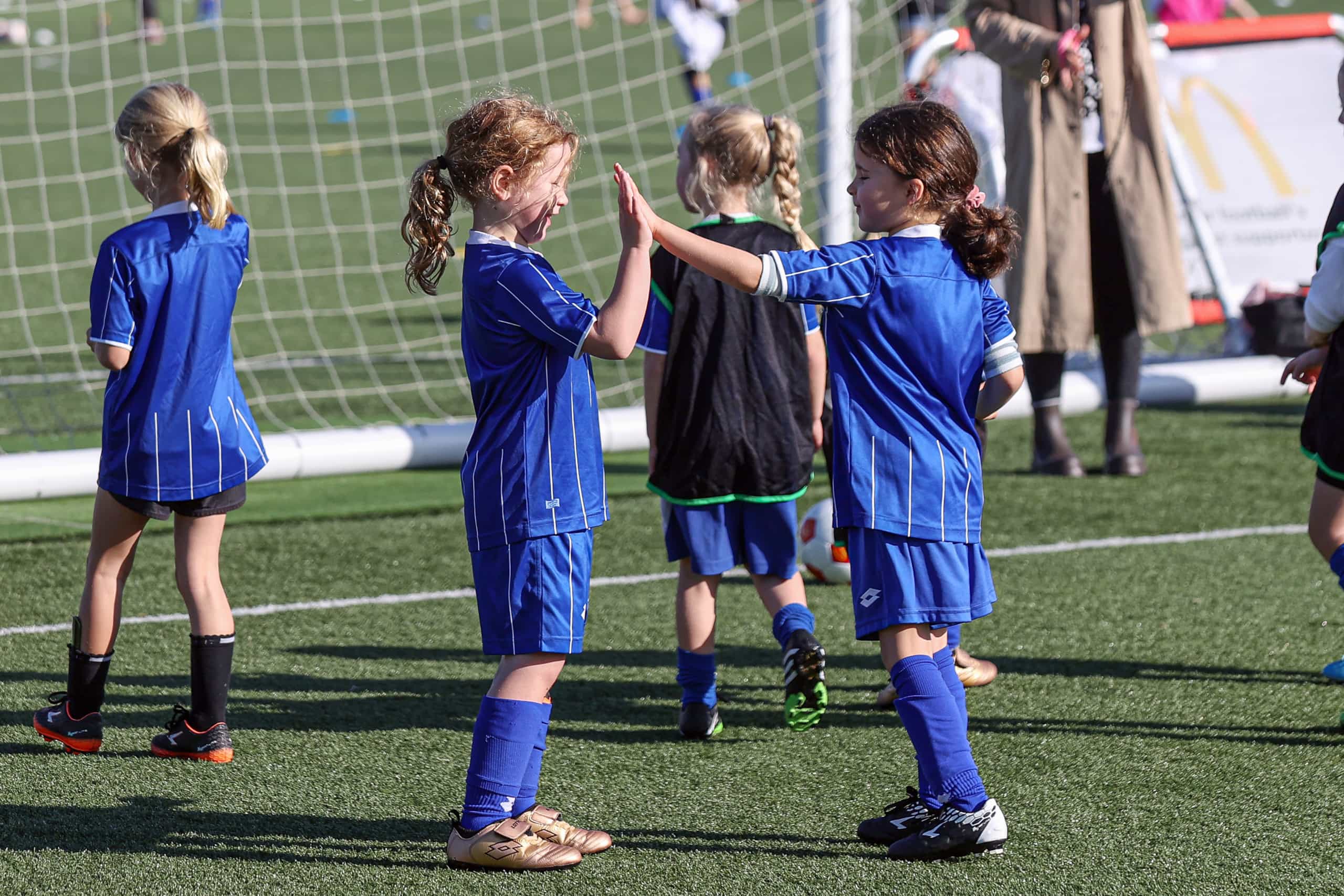 Girls Football Festival, Ashley Reserve, Auckland, Sunday 21st August 2022. Photo: Shane Wenzlick / www.phototek.nz
