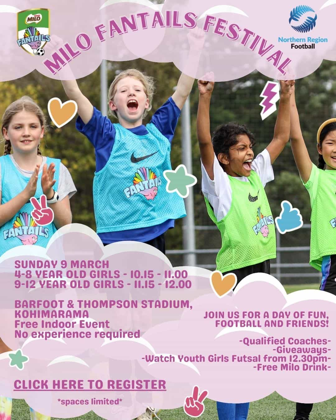 FANTAILS FESTIVAL - MAR 2025 - Click to register