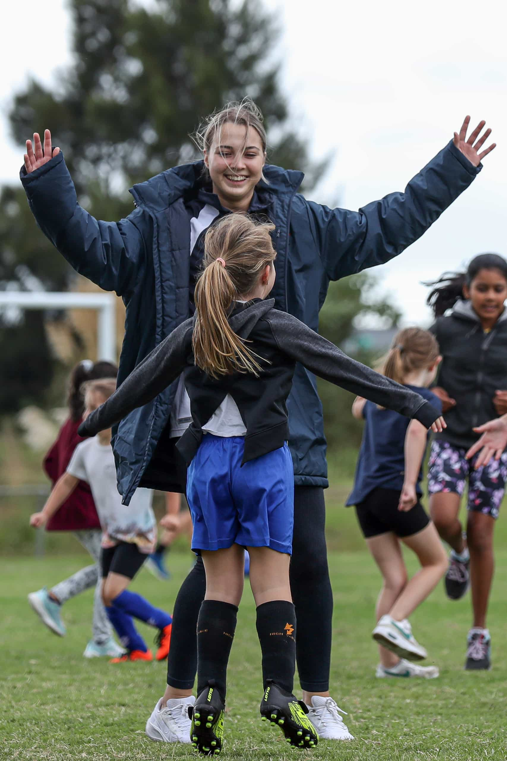 Papakura City FC Junior Girls Female Football Fiesta, McLennan Park Auckland, Sunday 20th March 2022. Photo: Shane Wenzlick / www.phototek.nz