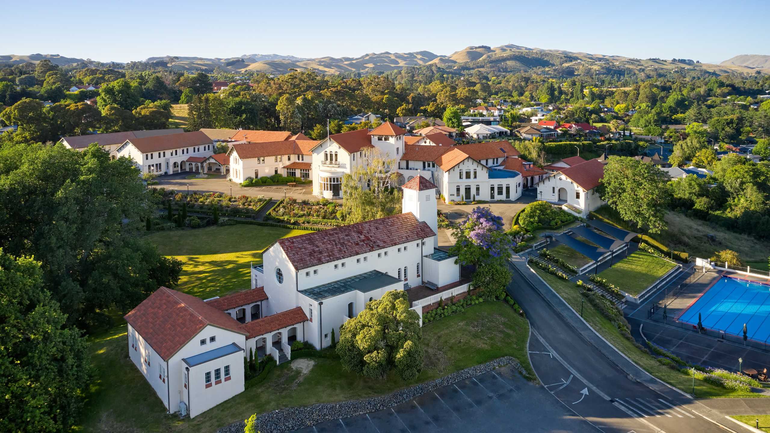 Aerial Drone Images at Dawn