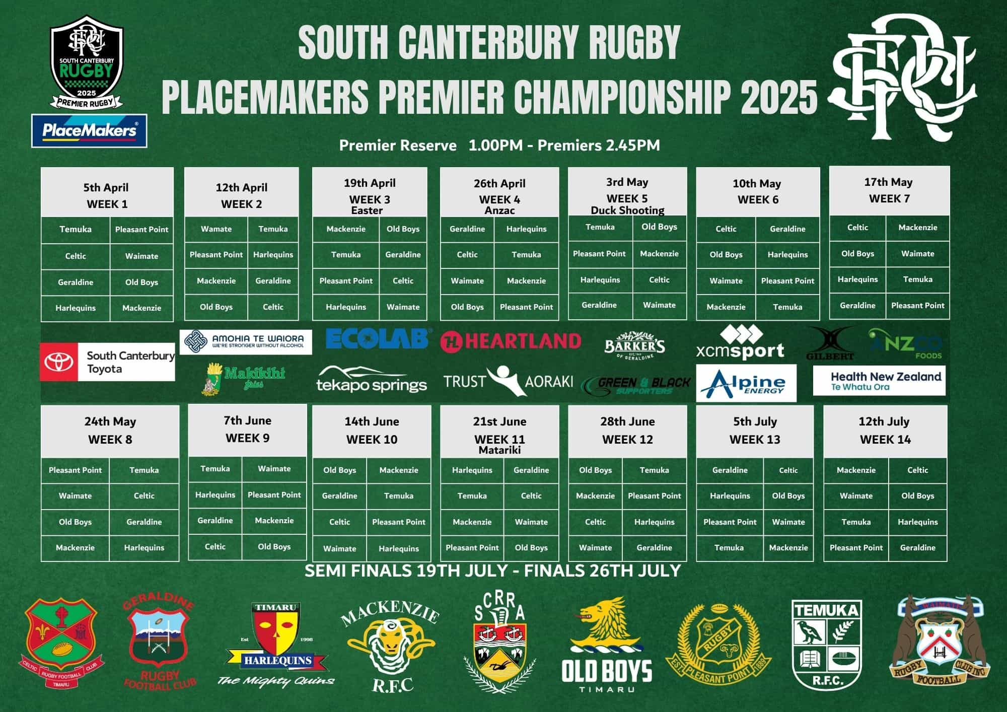 resized Placemakers Championship Poster (A4 (Landscape)) - 2025 Premier  Draw - Poster