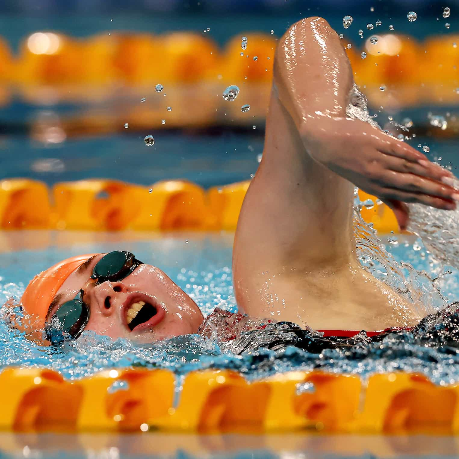 Brooke Anderson. National Age Group Championships, Hawkes Bay Regional Aquatic Center, Hastings, New Zealand, Friday 19 April 2024.  Photo: Simon Watts/www.bwmedia.co.nz
@bwmedianz