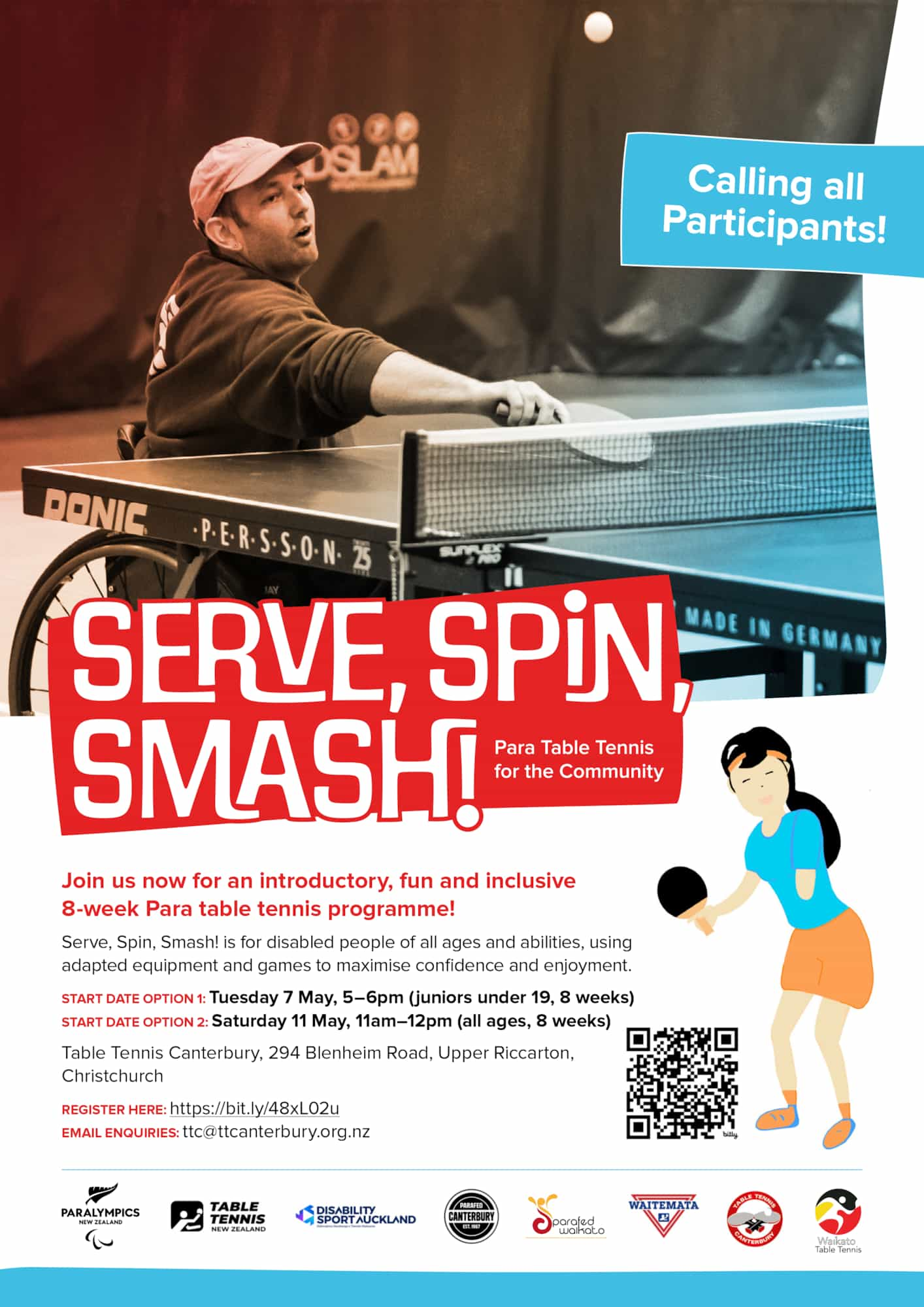 Serve, Spin, Smash!