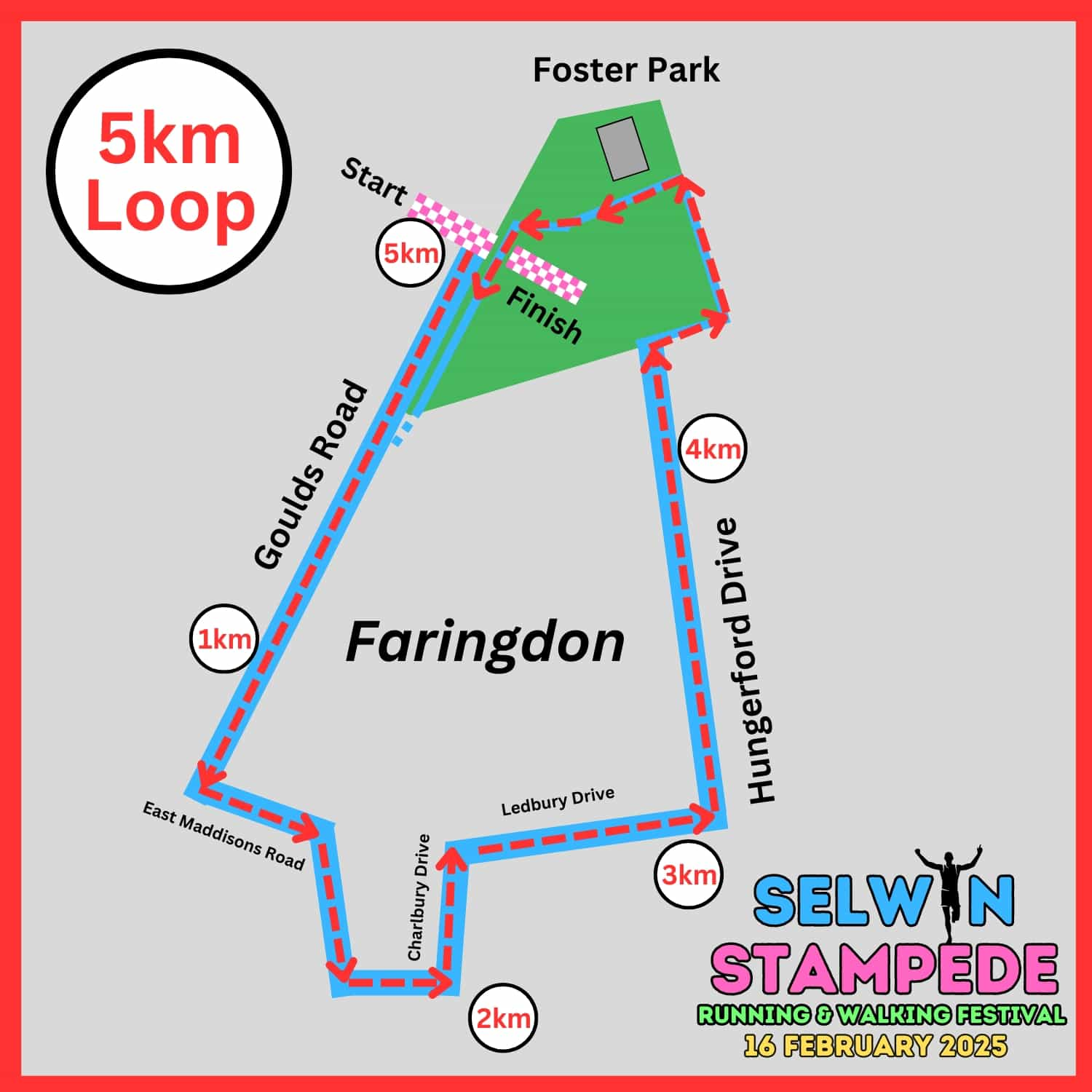 5km Course Map - 1