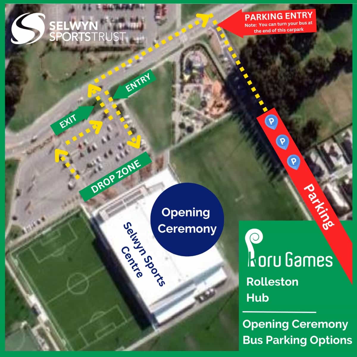 2025 Opening Ceremony Bus Parking - 1