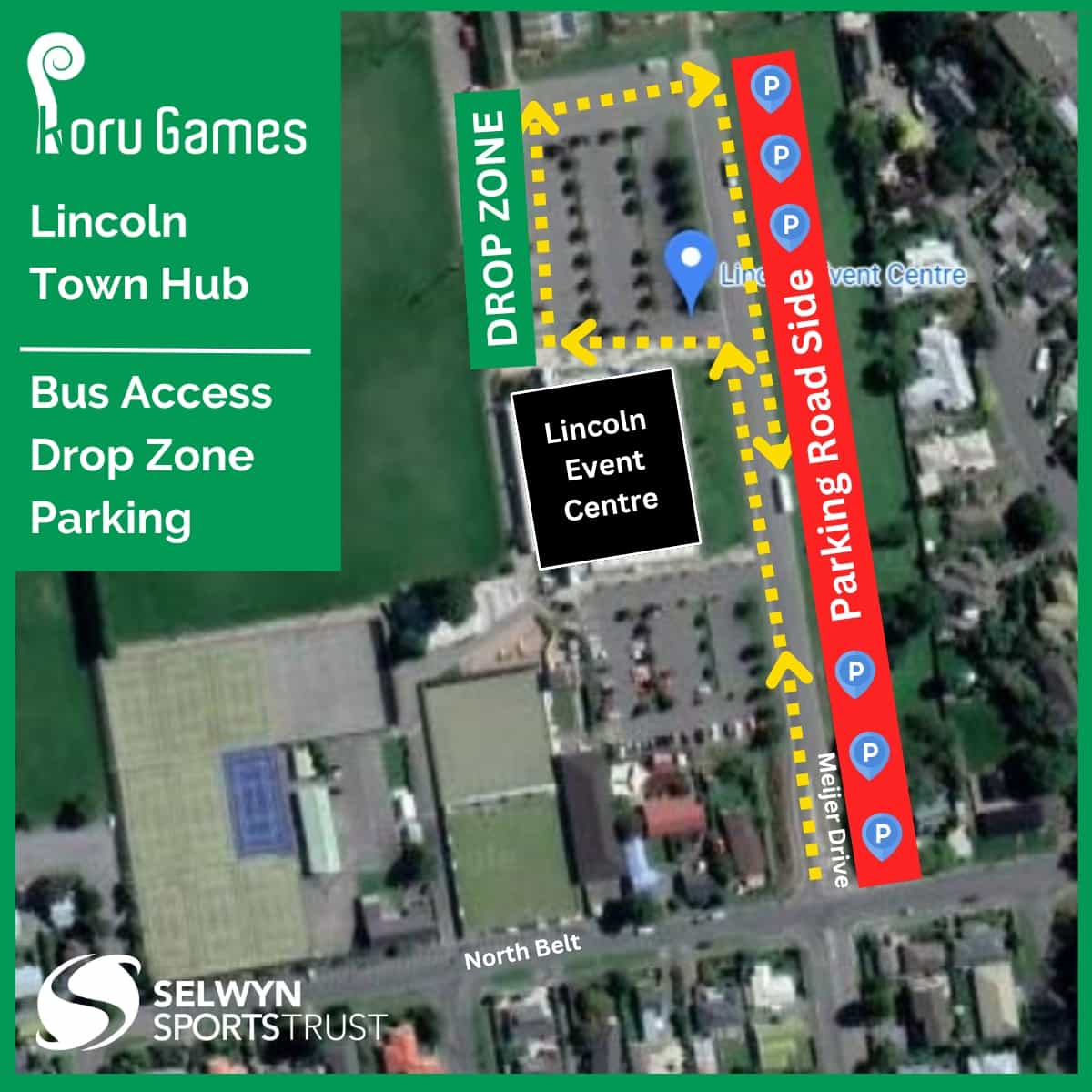 2025 Lincoln Town Hub Bus Parking - 1
