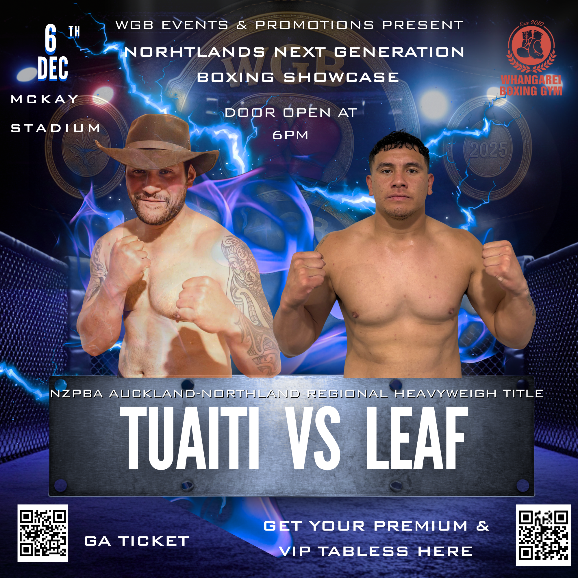 Northland Next Generation Boxing - 6 December