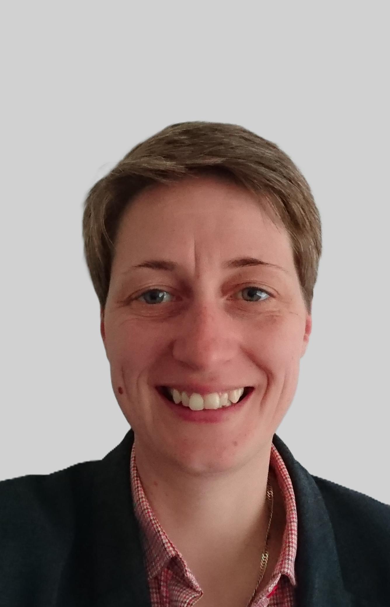 A photo of Jo Gibson smiling