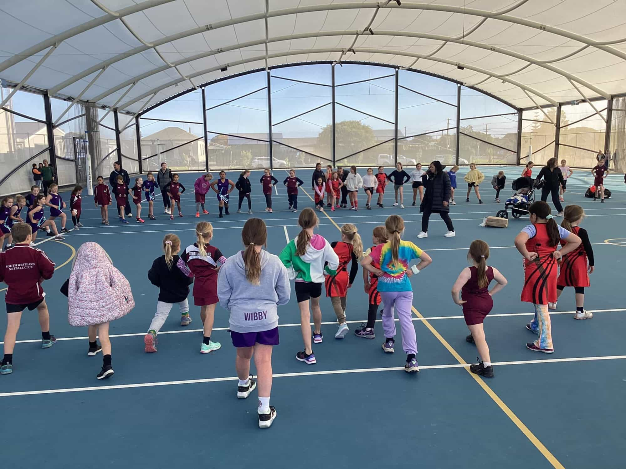 Hokitika Netball Centre Futureferns Open Day, Written By Lou Milne