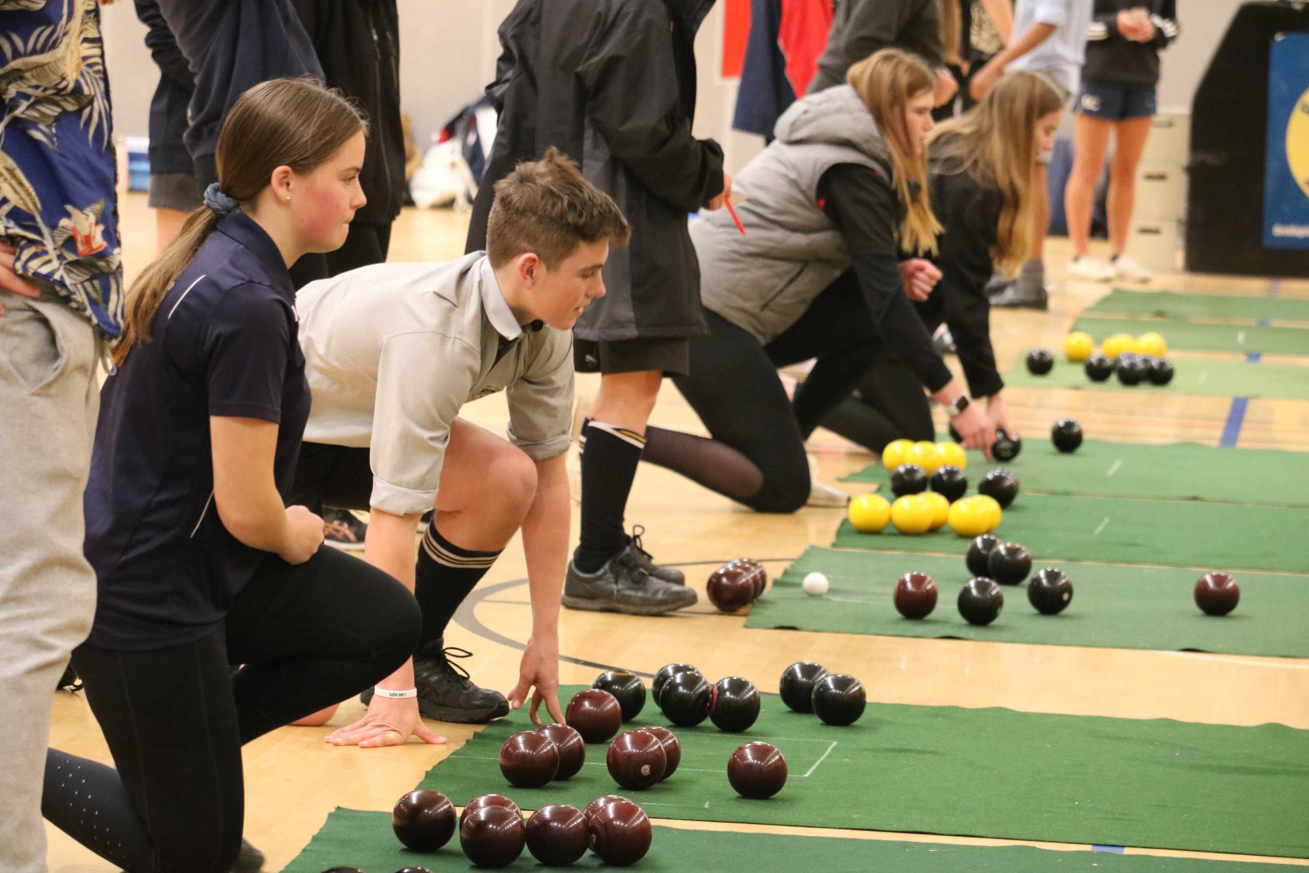 Taranaki Secondary School Sport Association Indoor Bowls Boccia