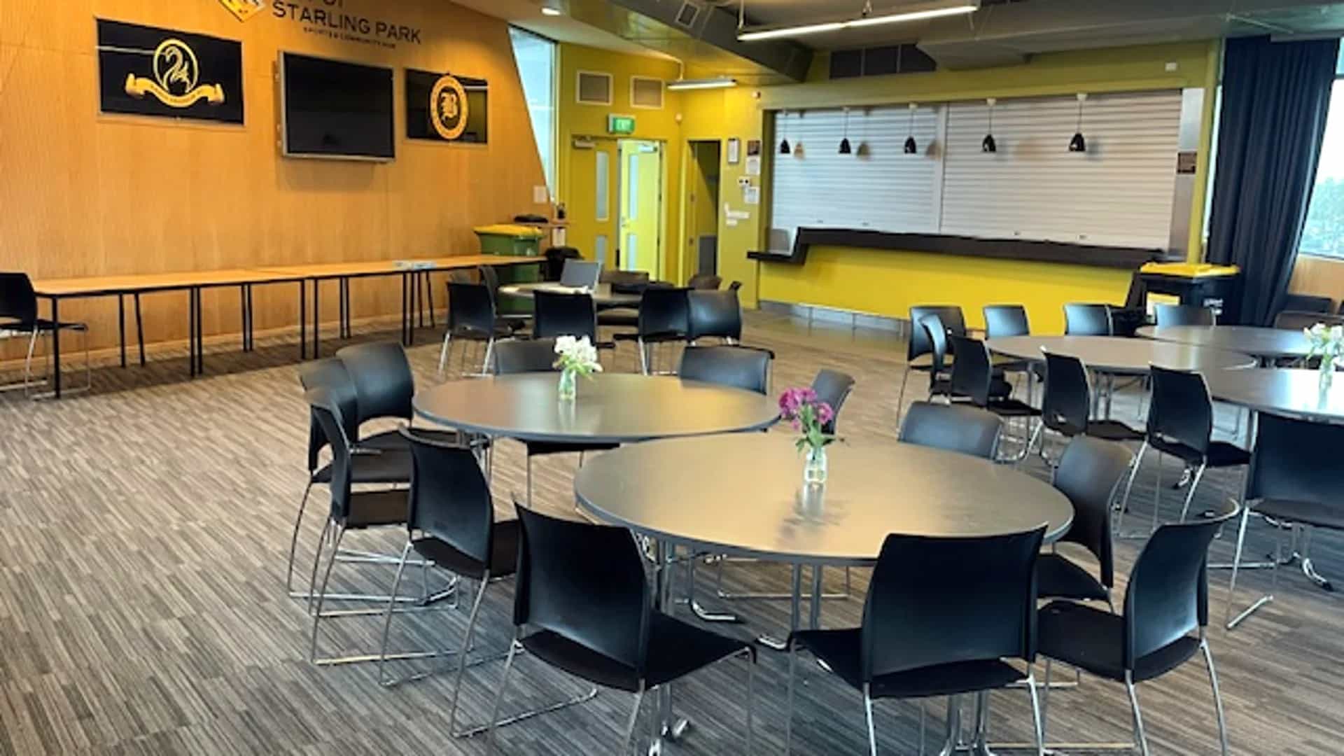 Te Poi Starling Park function room venue