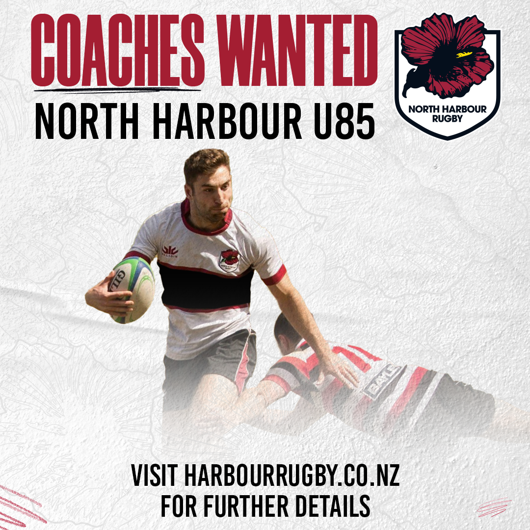 Opportunity: North Harbour Rugby U85's Coaching Group