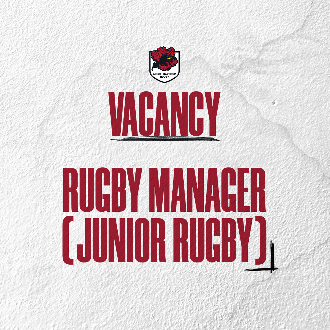Vacancy: Rugby Manager - Junior Rugby