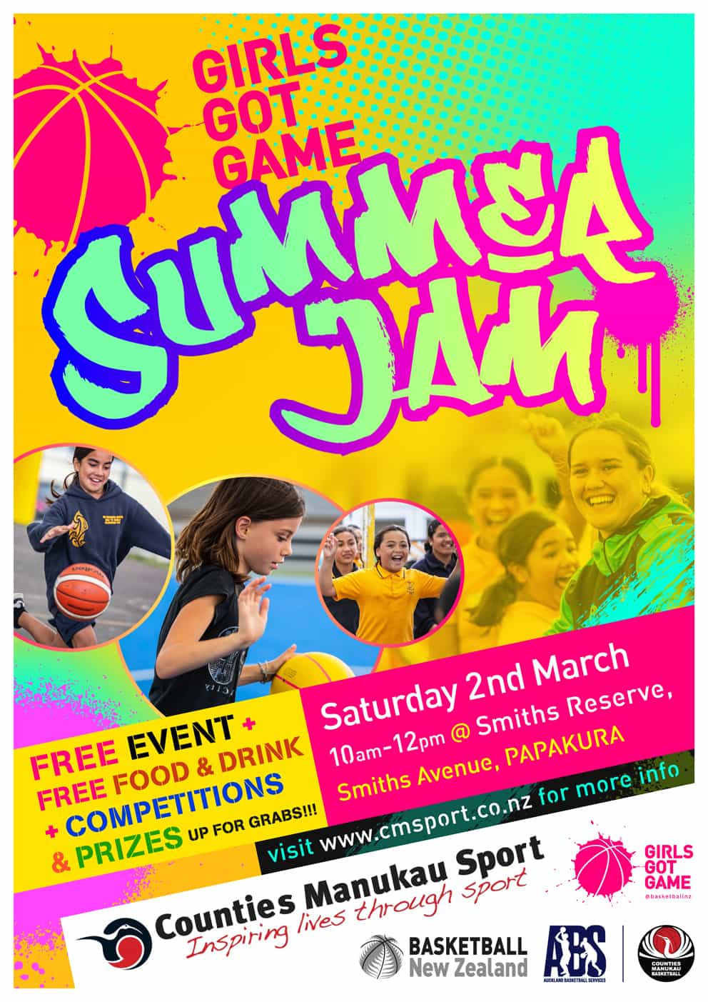 GGG Summer Jam PAPAKURA FLYER