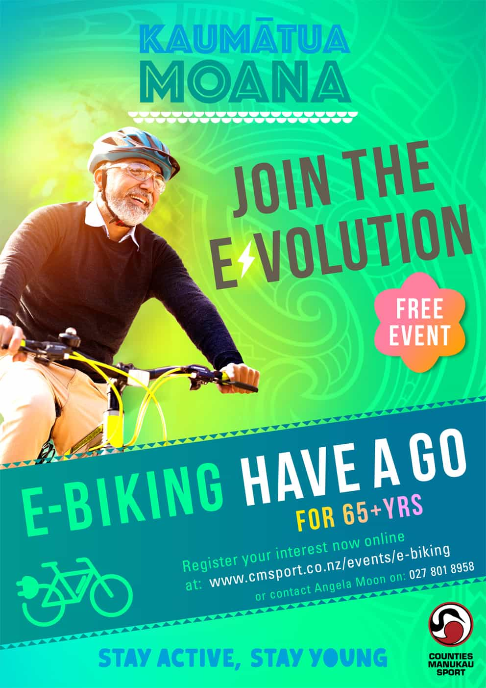 CMS E-BIKE FLYER ARTWORK