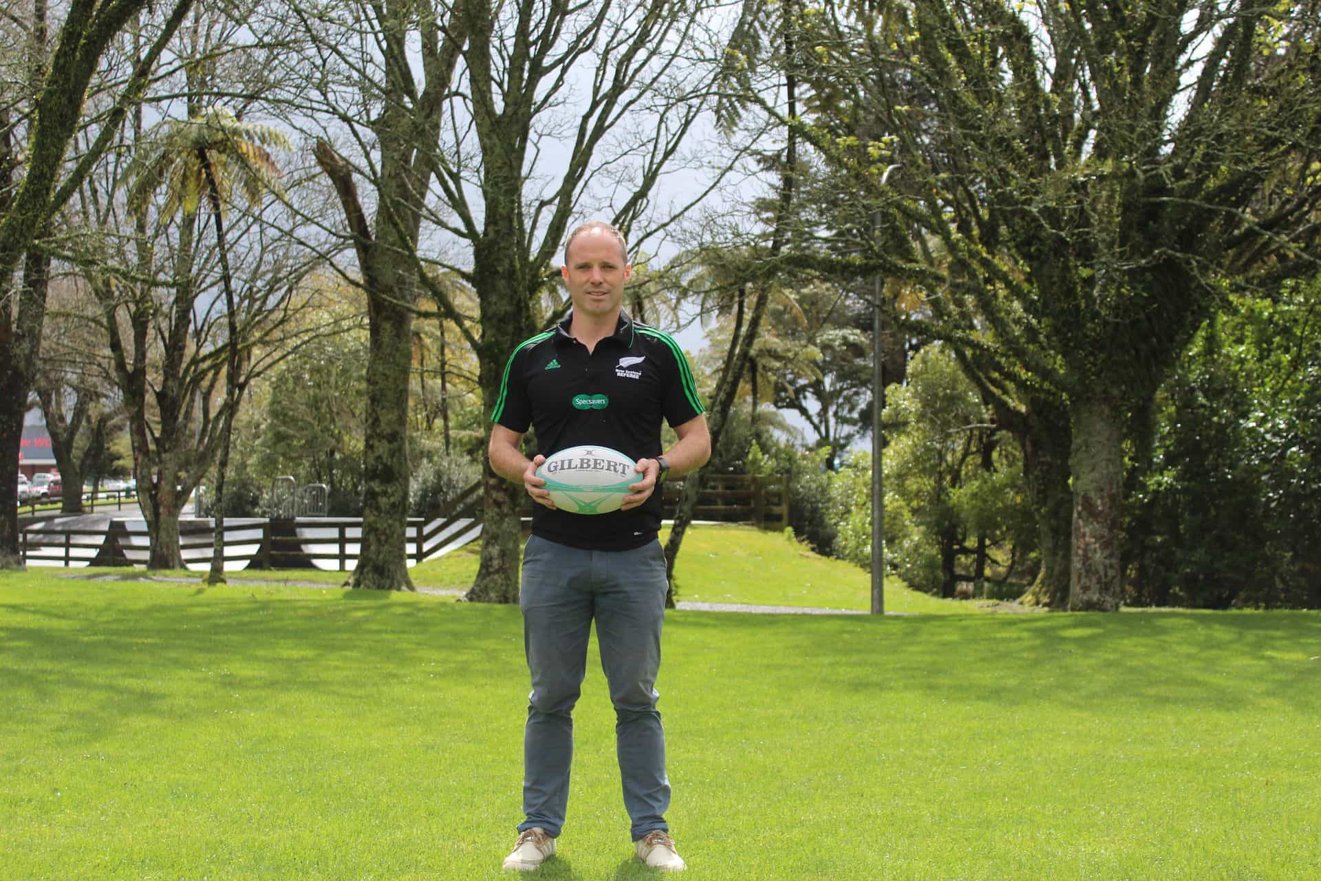 Cameron Stone has been selected to be a reseve assistant referee at the Rugby World Cup.