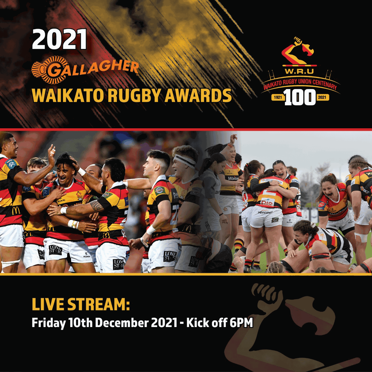 Gallagher 2021 Waikato Rugby Awards Evening