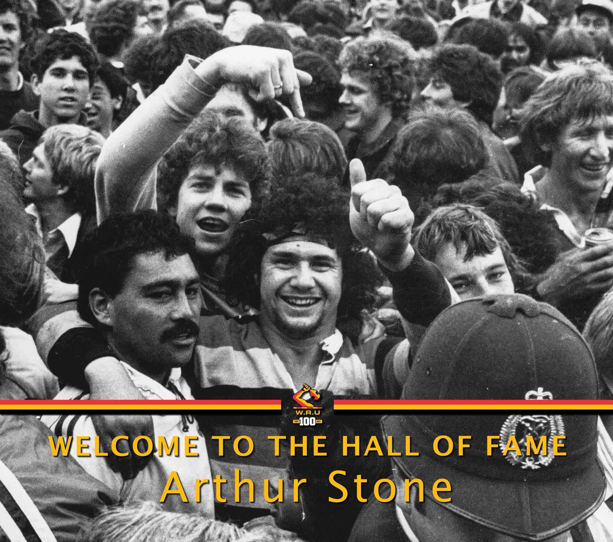 Arthur Stone inducted into Waikato Rugby Hall of Fame.